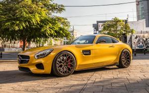 Mercedes-AMG GT S on Vossen Wheels (S17-01) 2017 года